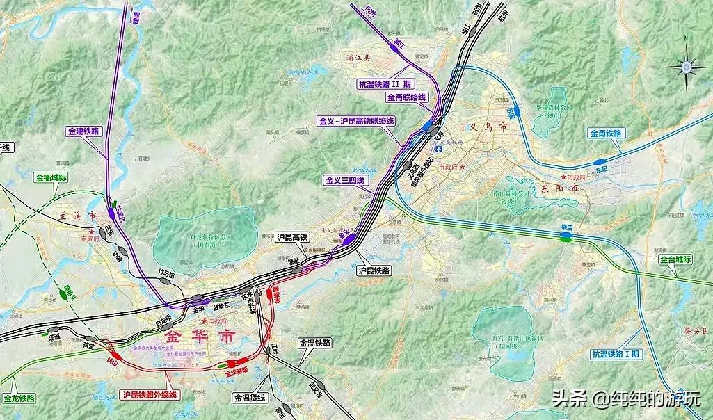 浙江高铁最新规划图，引领区域发展的速度与力量